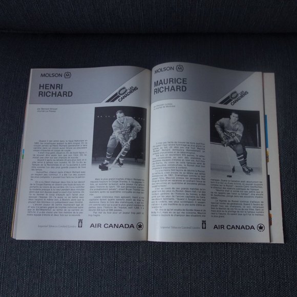 Les Canadiens Special Edition Blues de StLouis Canadiens de Montreal Dec 13 1983 - Picture 8 of 16